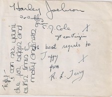 Vintage Multi-Signed Autograph picture