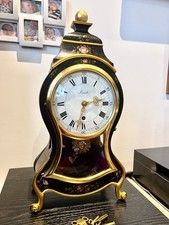 Vintage Original Genuine Swiss Made Zenith of Le Locle Boulle With Bracket Clock picture