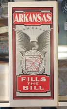 c1900 Arkansas Fills the Bill Railroad Brochure Iron Mountain Railway ORIGINAL picture
