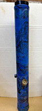 Vintage Unused 1970's Niagara Plastics Blue Retro Tobacco Bong Unused 17 Inch picture