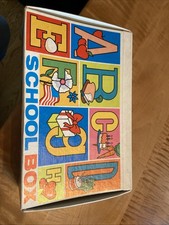 Vintage 1970s school box with original price by Lebanon Packaging Corp Item 75N picture