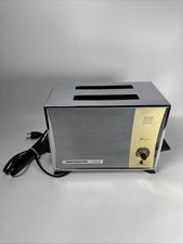 Vintage Toastmaster Imperial Chrome Toaster B122 2-Slice Fully Tested Working picture