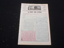 1875 MAY 23 L'ECLIPSE NEWSPAPER- NO. 343 -LA BOITE AUX LETTRES - FRENCH -FR 3077 picture