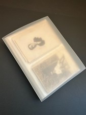 ALBOUM WITH 70 ANTIQUE REAL PHOTO POSTCARDS AND PHOTOS. Collector's Estate lot. picture