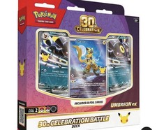 Preorder 30th Celebration Battle Deck [Umbreon ex] (Confirm & Ship Nov) picture