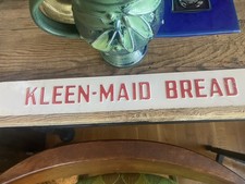 Vintage KLEEN MADE BREAD Door Push picture