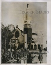 1931 Press Photo Paris Colonial Exhibition buildings picture