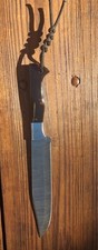 Hunting Camping Kitchen Full Tang Damascus Plastic Handle picture
