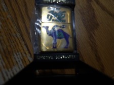1997 Zippo Smokin Joe's Camel Racing #23 Collectible Lighter w/ Case Brass picture