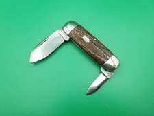 Antique Union Razor Co. Tidioute PA Sunfish Elephant Toe Bone Folding Knife #113 picture