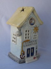 Original Blue Sky Goldminc HARBOR CHANDLER Ceramic  Tealight Candle Holder picture