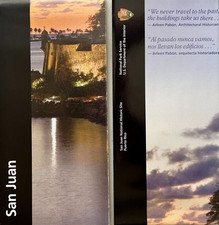 SAN JUAN NHS - Puerto Rico NATIONAL PARK SERVICE UNIGRID BROCHURE/MAP New picture