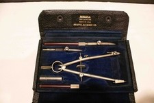 Vintage Keuffel and Esser Co. MINUSA USA 768-2 Drafting Set Collectable K&E picture