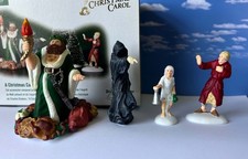 DEPT 56 Dickens A CHRISTMAS CAROL VISIT Ghosts, Spirits, Ebenezer Scrooge picture