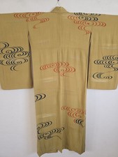 1930s,Antique  Japanese   Silk KIMONO Robe .128 picture