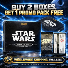 2025 CardFun Star Wars Power The Force Sealed Hobby Box Trading Cards + Promo picture