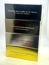 INNO64 1:64 Nissan Skyline R34 2023 Chrome Collection & full carbon Sealed picture