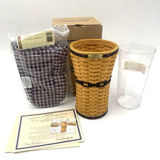 Longaberger Mini Umbrella Basket – 2003–2004 Collectors Club J.W. Collection NEW picture