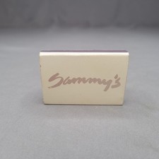 Vintage Sammy's In The Flats Cleveland OH Advertising Matchbox Matches Souvenir picture