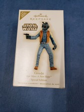 Hallmark Keepsake 2009 Greedo Star Wars A New Hope Limited Edition Ornament NIB picture