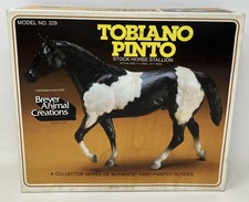 Breyer Horse Tobiano Pinto No 229 Vintage 1982 w/ Original Box picture