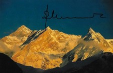Reinhold Messner signed 4x6 photo Explorer Mountain Climbing RARE COA LOOK picture
