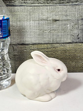 Vintage Cybis Porcelain White Bunny 