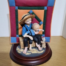 1993 Amish Heritage Eli and Benjamin Ltd Edition First Issue Item Number 30013 picture