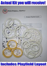 1979 Bally Paragon Pinball Machine Rubber Ring Kit picture