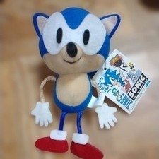 Vintage 1991 SEGA Sonic the Hedgehog Stringy Plush Doll Korea Rare Japan picture
