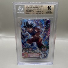 Dragon Ball Son Goku Ultra Instinct 2022 PBBS13-01 Japanese Beckett BGS 10 picture