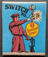 Vintage Roy's Service Station Gas Oil Wilmont South Dakota Full Matchbook picture