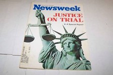 3/8/1971 NEWSWEEK magazine JUSTICE - UNREAD picture