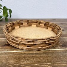 Vintage Pyrex Baker In A Basket 10 1/2