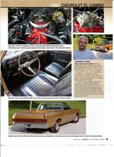 1967 CHEVROLET EL CAMINO 396 RESTORATION 6 pg Article picture