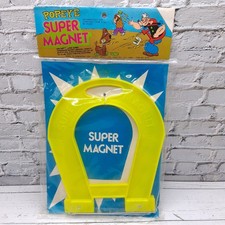 Vintage 1976 Popeye Super Magnet Yellow King Features Syndicate Hong Kong NOS picture