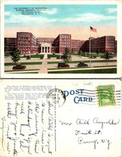 University of Rochester, Strong Memorial Hospital, New York Postcards used 54789 picture