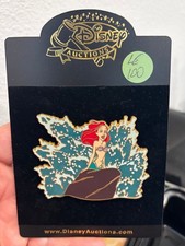 Disney Auctions Pin - Ariel on Rock, Jumbo LE 100 picture