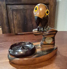 vintage Art Deco YZ novelty bird ashtray and match holder by Henry Howell & Co. picture