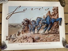 1979 Levi's Strauss Poster 