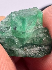 14 Ct Natural Emerald Rough Crystal Swat Pakistan DIY Pendant Lapidary Supply picture
