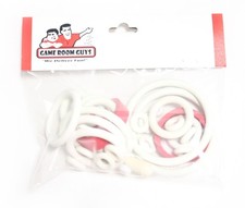 Game Plan Lizard Pinball Machine Replacement Repair Rubber Ring Kit White picture