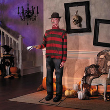 A Nightmare on Elm Street Men'S Freddy Krueger Life-Size Animated Halloween Cost picture