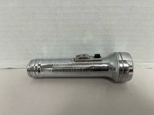 Vintage Ray-O-Vac Balloon Chrome Flashlight 6.25