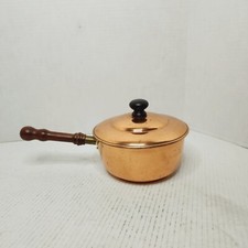 BONGUSTO Copper Sauce Pan/Pot Lid ITALY 7