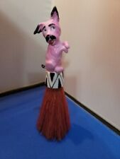 Vintage Rare Pink Scotty Dog Clothing Grooming Brush Germany picture