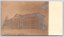 High School Building Moultrie Georgia GA c1905 Real Photo RPPC picture