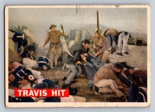 Disney Davy Crockett Travis Hit 1955 Topps #75 picture