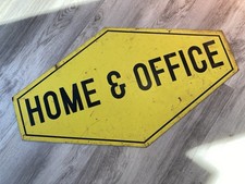 Vintage Hardware Store Sign Home Office Double Sided Metal Cool Look picture