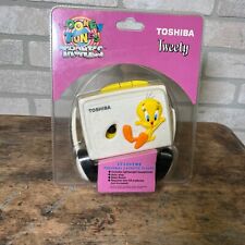 NEW Tweety Bird Walkman Toshiba Cassette Player Headphones Looney Tunes 1995 picture